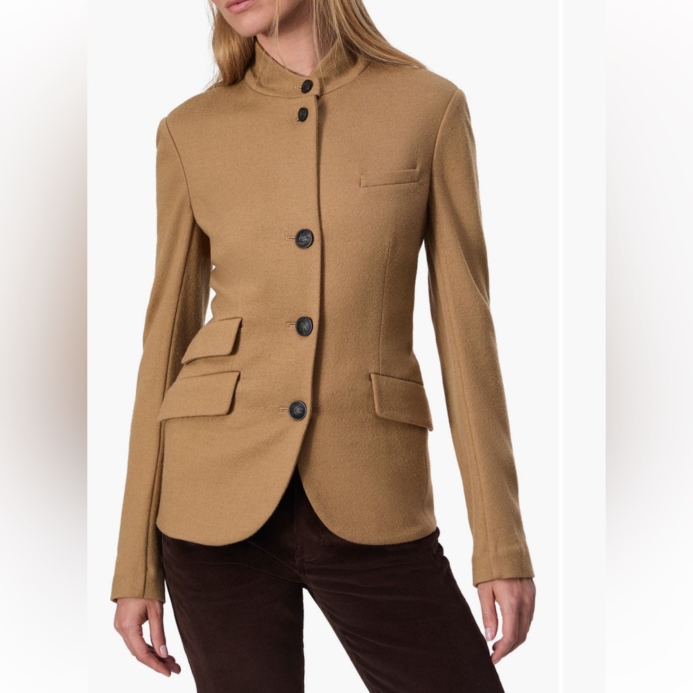Rag & Bone Slade wool Camel Blazer jacket size 0